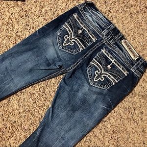 Woman’s rock revival jeans